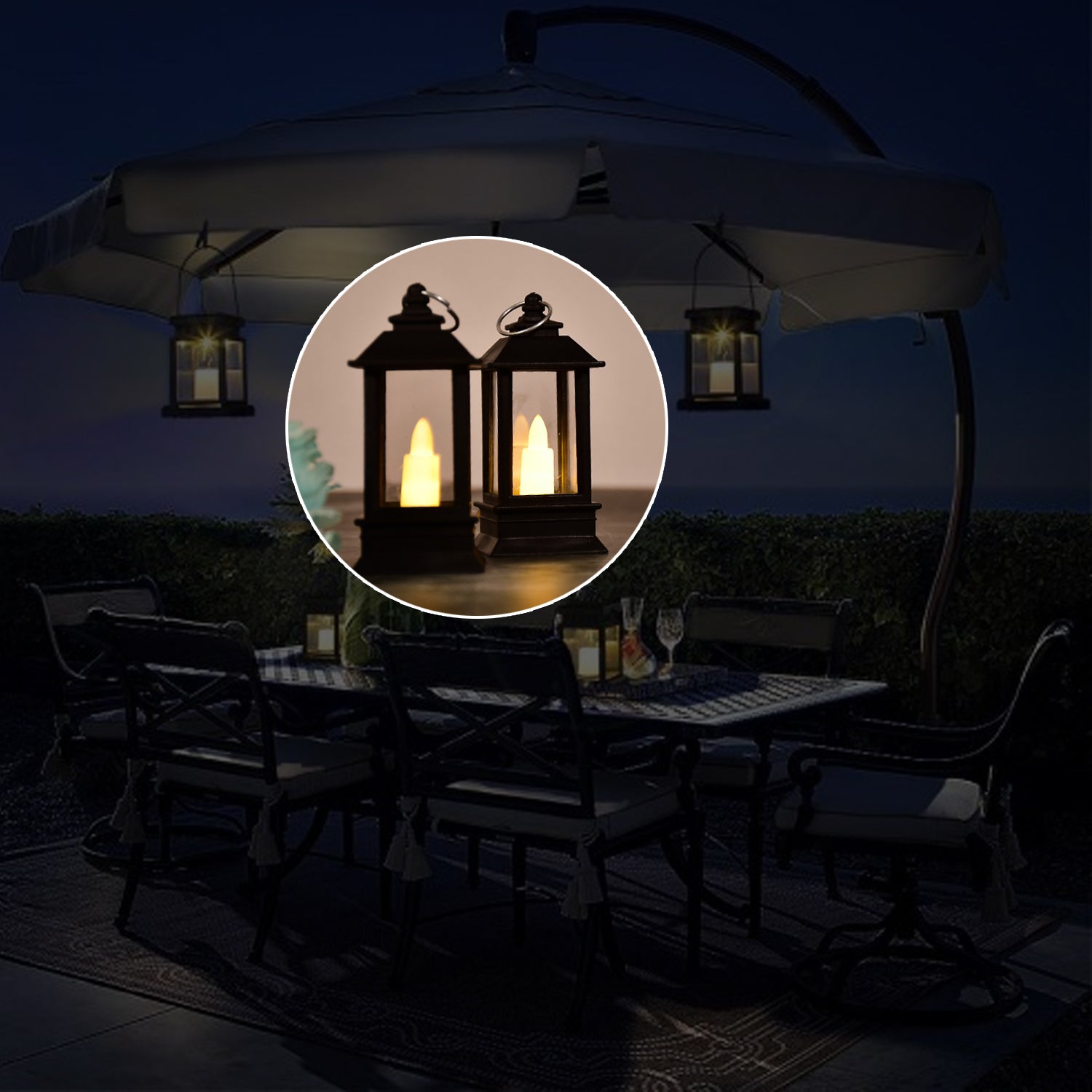 6555 Classic Style Lantern With Artificial Rustic Battery-Operated Flameless Candle Light For Home Decoration - Good For Indoor & Outdoor Use (Pack of 24) DeoDap 6555 Classic Style Lantern With Artificial Rustic Battery-Operated Flameless Candle Light For Home Decoration - Good For Indoor & Outdoor Use (Pack of 24) DeoDap